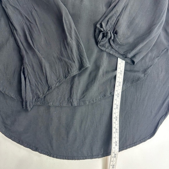 Cloth & Stone Black Relaxed Tunic Top Size XS - Picture 8 of 9